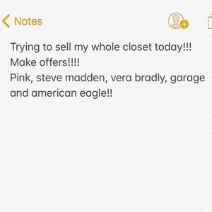 A bunch of clothing and accessories